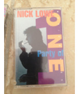 nick Lowe party of one cassette tape - £12.01 GBP