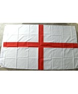 ENGLAND ST. GEORGES CROSS POLYESTER INTERNATIONAL COUNTRY FLAG 3 X 5 FEET - $9.25