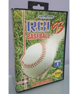 N) R.B.I. Baseball &#39;93 (Sega Genesis, 1993) Video Game Tengen - £3.91 GBP