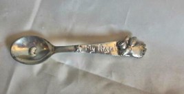 Vintage Hand Made Angel Spoon &quot;My Angel&quot; 4.75&quot; Cast Aluminium - £13.95 GBP
