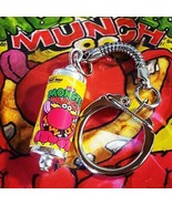 Unique MONSTER MUNCH KEYRING fab RETRO keychain BEEF FLAVOUR crisps CORN SNACK - $8.71