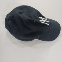 MLB New York Yankees Men's Black Hat Cap Back Strap With Buckle image 11