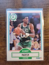 1990-1991 Fleer #13 Robert Parish - Boston Celtics - NBA - Fresh Pull - £1.54 GBP