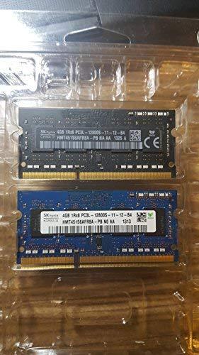 Hynix 8GB (2x4GB) PC3-12800 DDR3-1600MHz non-ECC Unbuffered CL11 204-Pin SoDimm  - £22.74 GBP