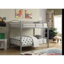 ACME Cayelynn Bunk Bed (Full/Full) in Silver 37390SI - £519.47 GBP