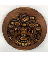 First Nations Artwork A Legend of the Eagle Cedar Wood Plaque wall hangi... - $82.21 CAD
