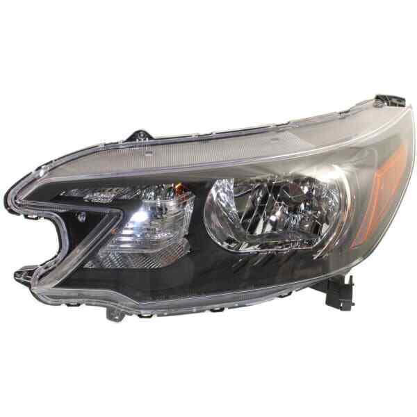 Headlight For 2012-14 Honda CRV 4 Door Left Driver Side Black Housing Clear Lens - $189.78