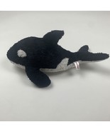Aurora SHAMU Orca Killer Black White Whale Plush Stuffed Animal 16” Sea ... - $7.04