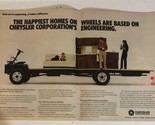 1973 Chrysler Corporation 2 Page vintage Print Ad Advertisement pa20 - £10.11 GBP