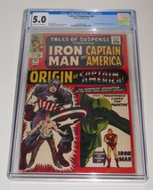 Marvel Comics 1965 Tales of Suspense #63 CGC 5.0 Origin of Captain America - £399.59 GBP
