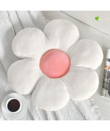 Vdoioe Flower Pillow, Flower Shaped Throw Pillow Cushion Seating White F... - £18.95 GBP