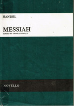 Messiah by George Handel , A Sacred Oratorio for Soprano, Alto, Tenor, &amp;... - £7.89 GBP