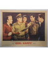 Vintage 1965 MGM 14&quot;x11&quot; Movie Poster &quot;Girl Happy&quot;, Elvis , police, jail - $17.41