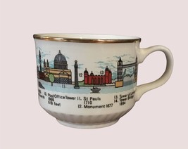 Vintage Gem Potter London England Tourist Attractions Mug Coffee Cup - £11.94 GBP