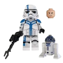 HYGIFT Star Wars Stormtrooper Commander TV8061 Minifigure Custome - £3.80 GBP