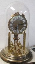 Anniversary Clock Haller with Dome No Key NOT WORKING - £43.12 GBP