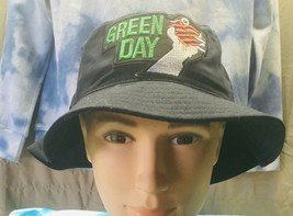 Green Day Navy Blue Bucket Hat One Size Fits All New - £13.89 GBP