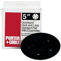 5&quot; Hook and Loop Standard Pad Sanding Disk for Model 333 Sander 5 Dust Holes - £19.94 GBP