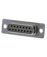 5 pcs D-sub connector soldier in 15 way straight panel mount - $5.71