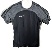 Nike Black Mens Athletic Tee Shirt with Tribal Gray Athletic Sports Size... - £23.83 GBP