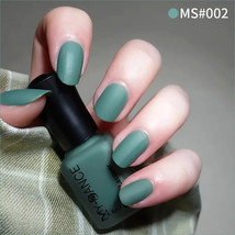 Green Fashion Color Long Lasting Quick Dry Matte Nail Lacquer - £6.17 GBP