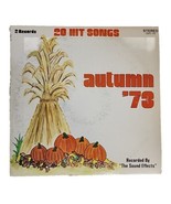Autumn ‘73 20 Hit Songs 2 Record Set Recorded by The Sound Effects QMO-118 - £6.78 GBP