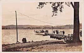 Canadarago Park New York ~ Boat Landing-Real Photo Postcard 1910s MSG EN-
sho... - £14.12 GBP