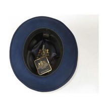 Men Bruno Capelo Hat Australian Wool Fedora Untouchable EXECUTIVE EX322 Navy image 2