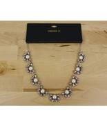 FOREVER 21 Necklace Silver Pink Jewelry Women&#39;s - $11.94 CAD