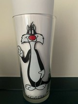 Sylvester 1973 Pepsi Looney Tunes Glass Warner Bros Excellent Color - $13.77
