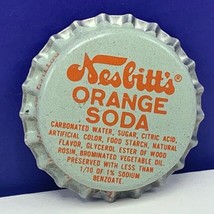 Soda pop bottle cap vintage advertising drink Nesbitts orange Los Angele... - £6.28 GBP