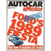 Autocar &amp; Motor Magazine December 7 1988 mbox2931/a  Ford&#39;s 1989 Fiesta and how - £3.87 GBP