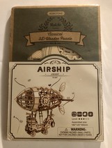 Rolife 3D Wooden Assembly Puzzle Wood Craft Kit-DIY Model Toy Airship TG407 - £15.76 GBP