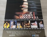 “If Looks Could Kill” Original Movie Poster Promo 1 Sheet 26x40” CV - $16.77