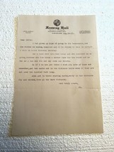 Al Foss fishing lure Typed signed letter 1933 Cleveland Oh Mrs. Foss Dea... - £135.31 GBP