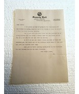 Al Foss fishing lure Typed signed letter 1933 Cleveland Oh Mrs. Foss Dea... - £136.28 GBP