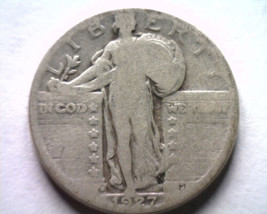 1927-D Standing Liberty Quarter Good G Nice Original Coin Bobs Coins Fast Ship - £15.18 GBP