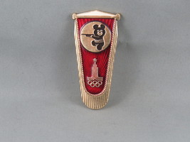 Vintage Olympic Event Pin - Shooting Moscow 1980 - Stamped Pin - £12.29 GBP