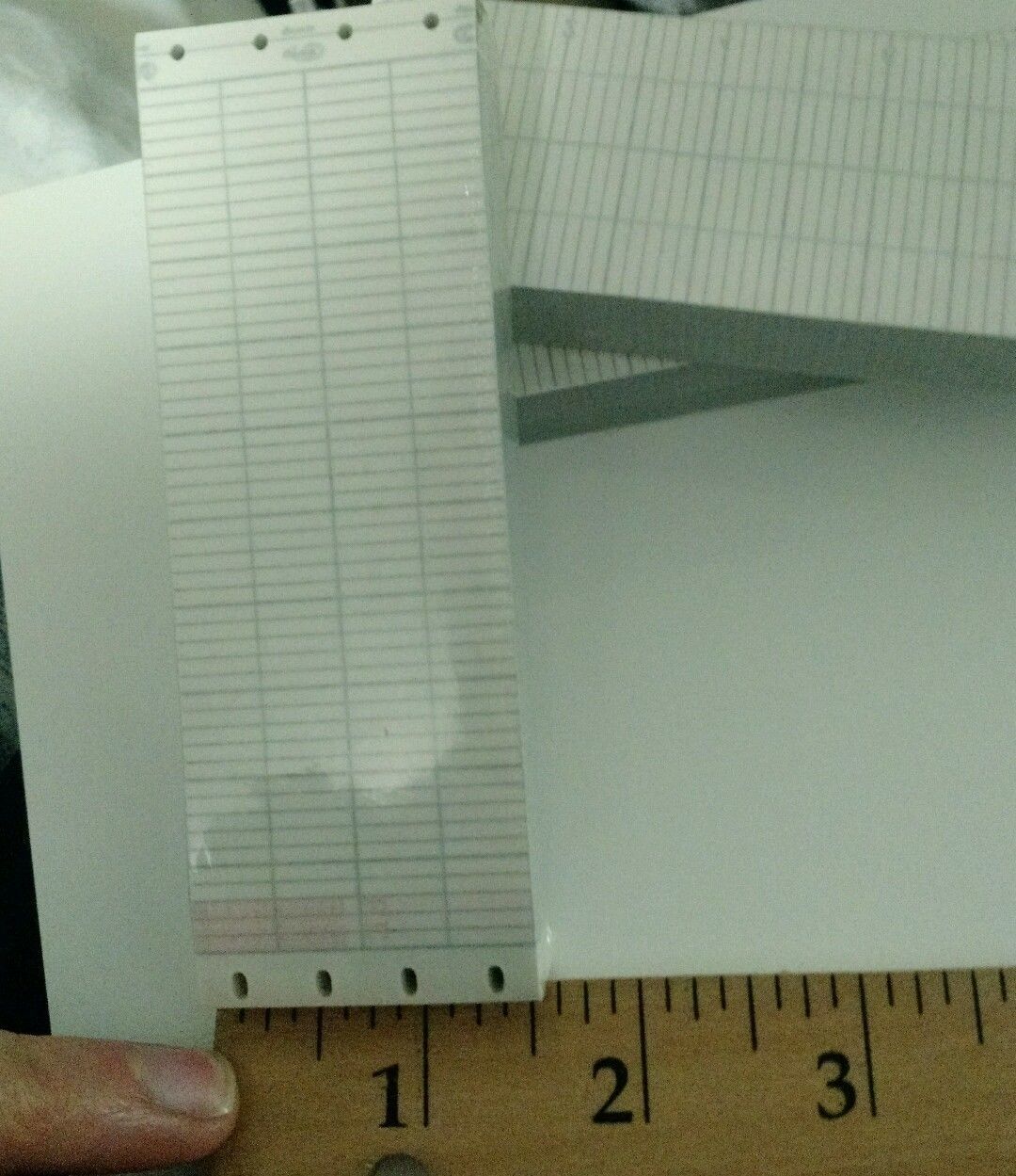 EL 51076 100mm Strip Chart Recorder paper box of 3 pads chino