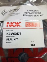 NEW REPLACEMENT  SEAL KIT FOR KAWASAKI K3V63DT HYDROSTATIC PUMP - $1,016.84 MXN