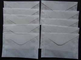 10 Guardhouse #4 Glassine Stamp Envelopes 3 1/4&#39;&#39; x 4 7/8&quot; - £1.56 GBP