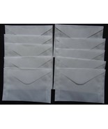 10 Guardhouse #4 Glassine Stamp Envelopes 3 1/4&#39;&#39; x 4 7/8&quot; - £1.56 GBP