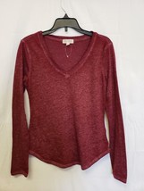Ultra Flirt Juniors Top Maroon Size Small - $7.41