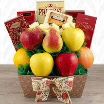 Bountiful Treats: Fruit &amp; Snacks Gift Basket - $148.49