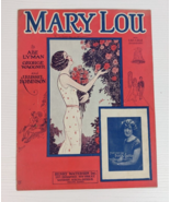 Mary Lou - 1926 sheet music Abe Lyman Waggner Robinson Grace Keating vin... - £11.63 GBP