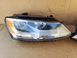 2011-18 Volkswgen Jetta Halogen Headlight Head lights Lamps Set L&R image 2