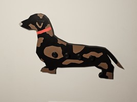 Malibu the Dachshund Key Holder | Easy Install Wall Organizer (Strips In... - $20.00