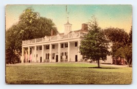 Washington&#39;s Home Mount Vernon Virginia VA UNP Hand-Colored DB Postcard I16 - £2.33 GBP