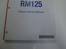2006 Suzuki RM125 Owners Service Workshop Manual 2ND Edition Factory Oem K6 - $25.01