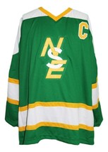 Any Name Number Brantford Nadrofsky Steelers Retro Hockey Jersey Green Any Size - £40.59 GBP+